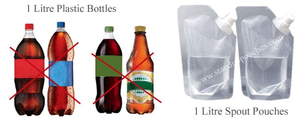 1 Litre Plastic Bottles